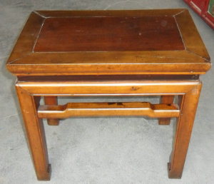 Chinese Traditional Square Wooden Stool Lws035