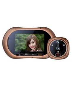 3.7 Inch HD LCD Screen Digit Peephole Door Viewer with Infrared Camera Lt-Sh-2
